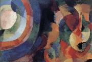 Delaunay, Robert, Cyclotron-s shape Sun and Moon